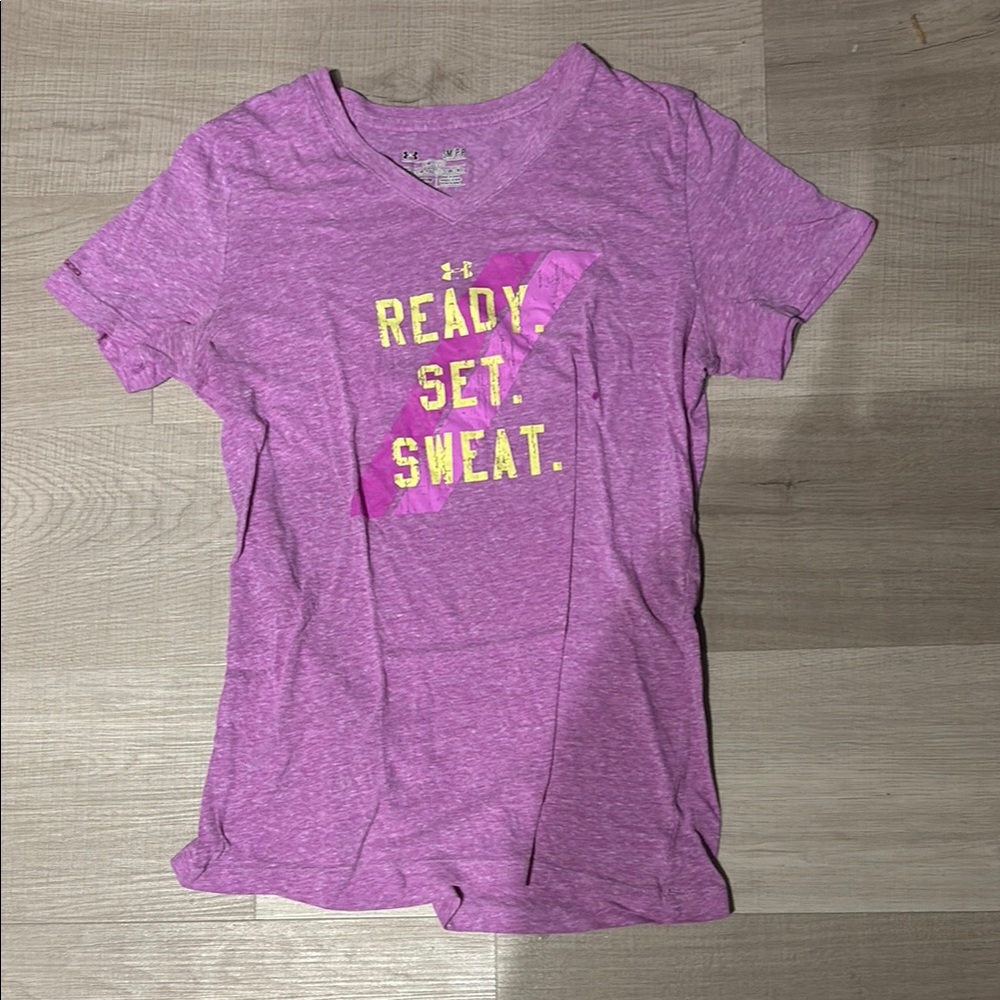 Under Armour Kids Purple T-Shirt